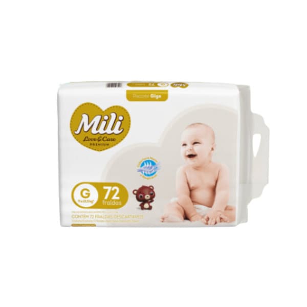 Fralda Mili Love & Care - Giga G