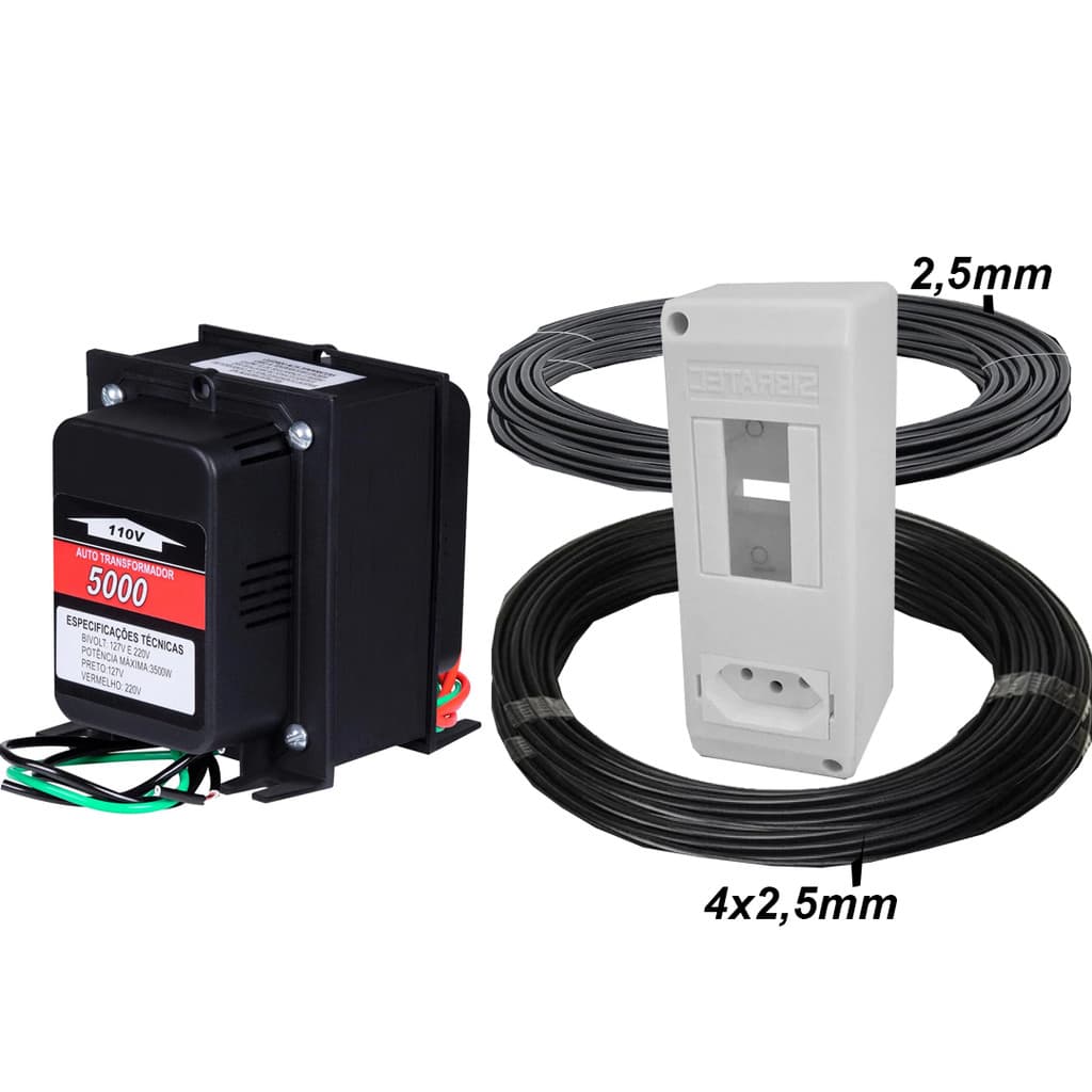 KIT ELETRICO AR CONDICIONADO 9MIL BTUS