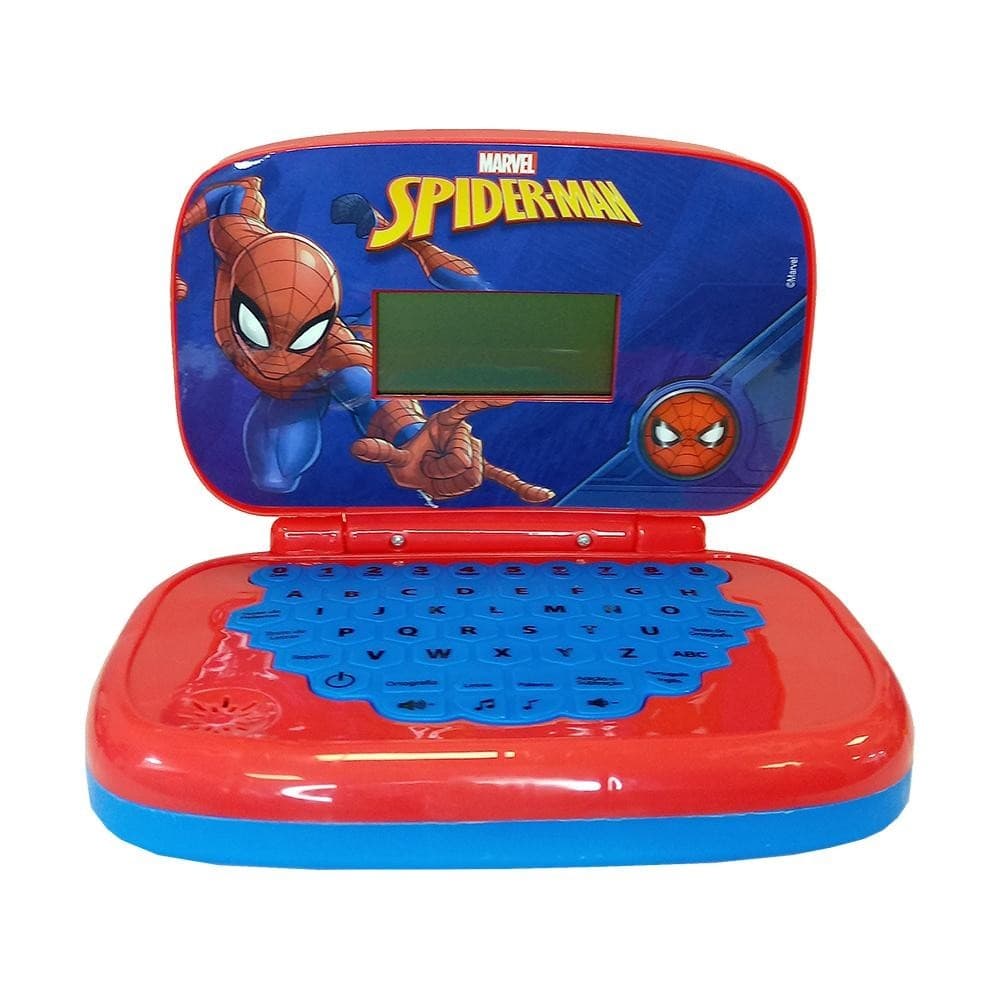 Laptop Infantil Educativo Bilingue - Homem Aranha