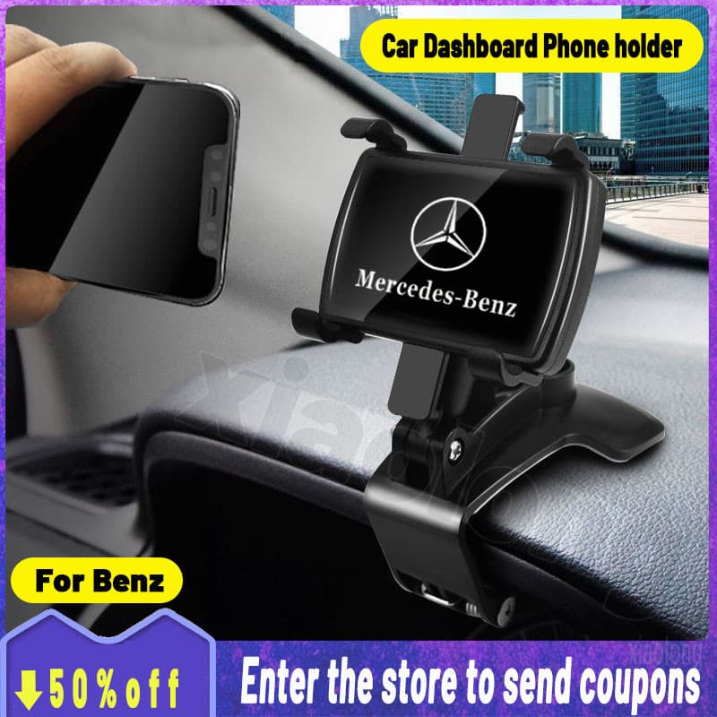 Para Mercedes-Benz Suporte Do Telefone Carro Multifuncional Painel Espelho Retrovisor Viseira De Sol Moda Acessórios