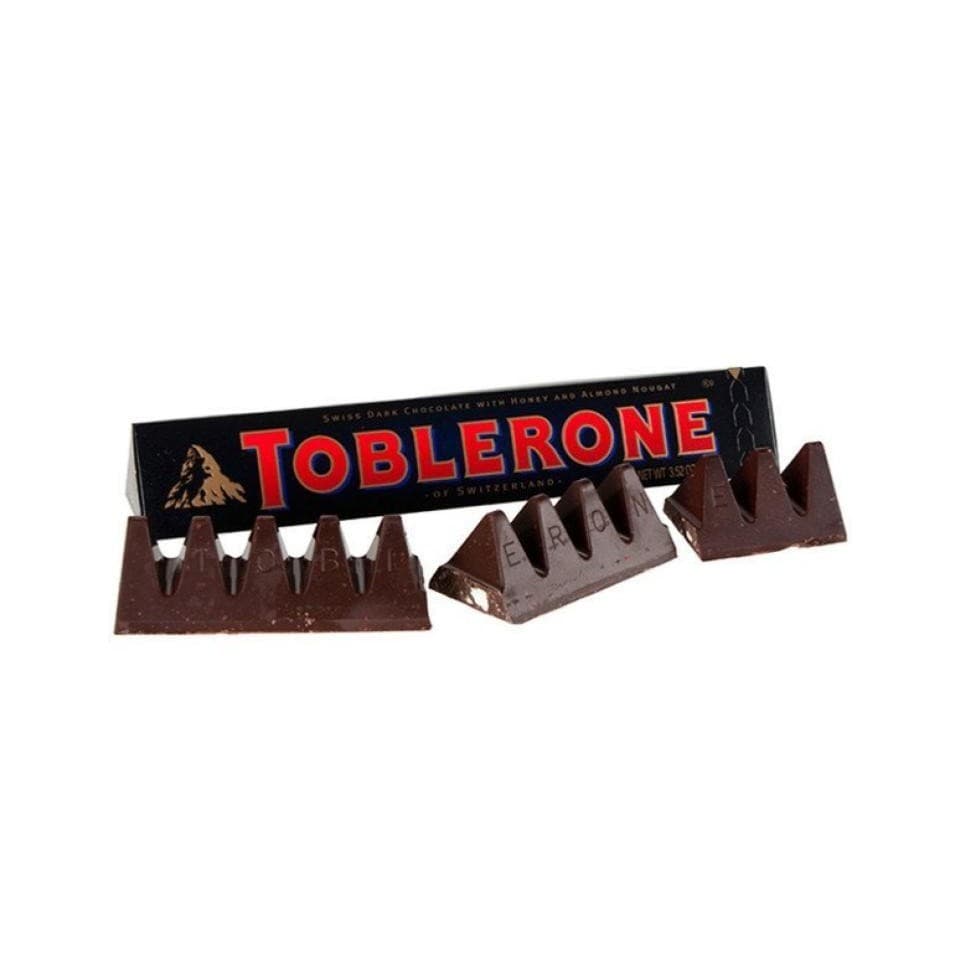 Chocolate Suiço Toblerone Dark Meio Amargo 100g - Importado