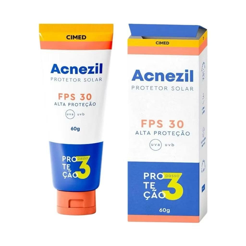 Protetor Solar Acnezil Facial Fps 30 Cimed