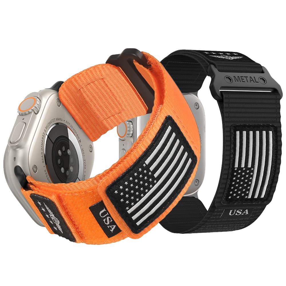 Pulseira Nylon para Apple Watch Ultra 4 3 2 Series 12 11 10 9 8 7 6 SE 5 4 3 49mm 46mm 45mm 44mm 42mm smartwatch 47mm