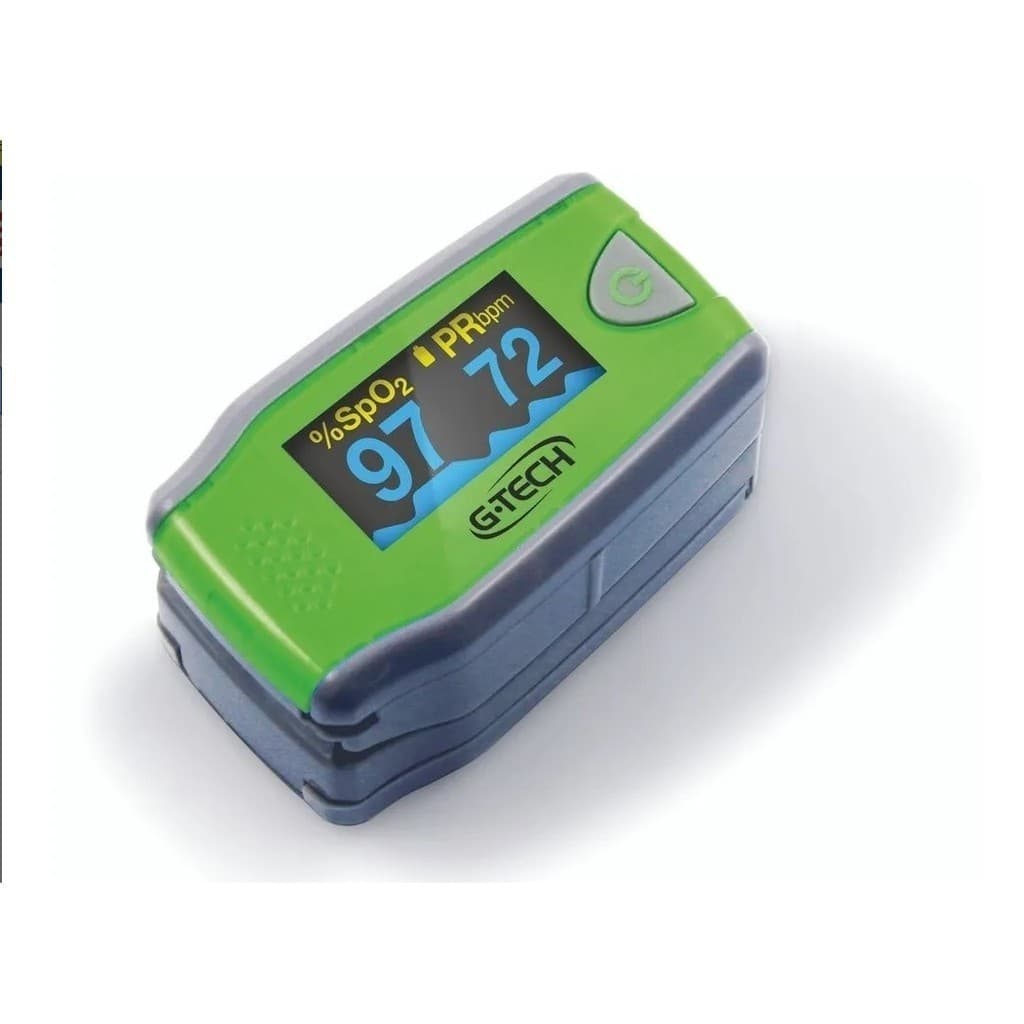 Oxímetro Pediátrico G-tech Infantil com registro Anvisa pediátrico de Dedo OLED Graph