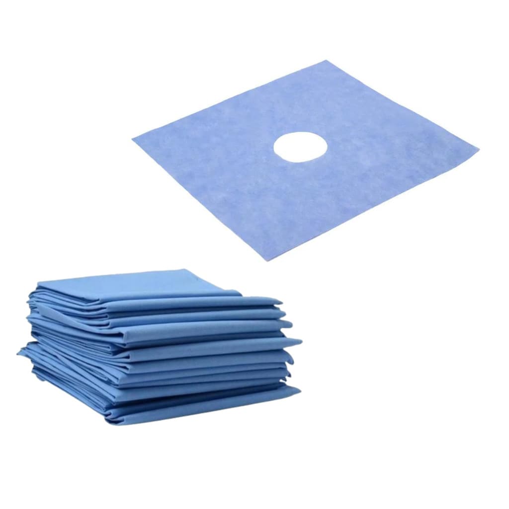 Campo Cirúrgico Estéril Fenestrado 70 x 70 Kit C/10 Unidades