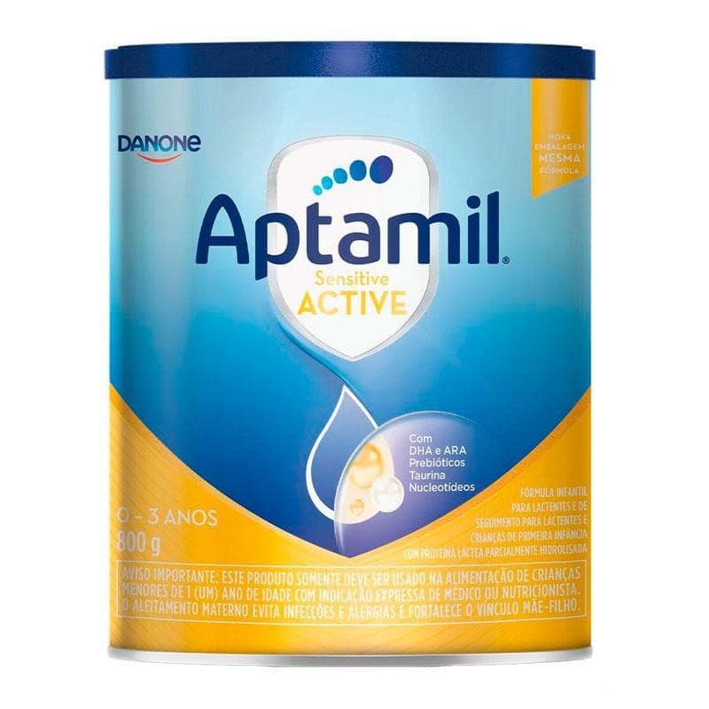Fórmula Infantil Aptamil Sensitive Active 800g