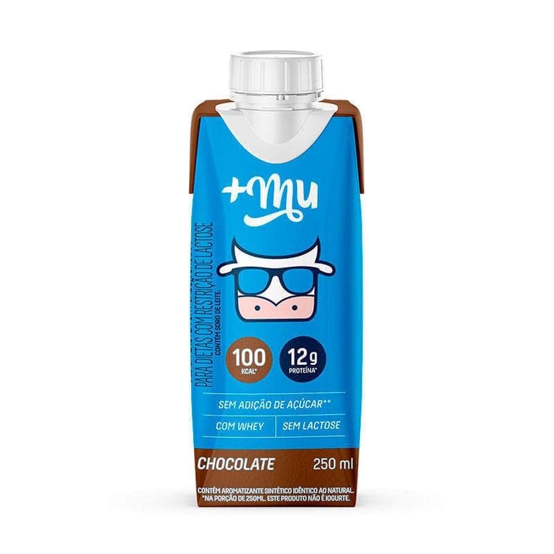 Bebida Láctea +Mu Sabor Chocolate 250ml