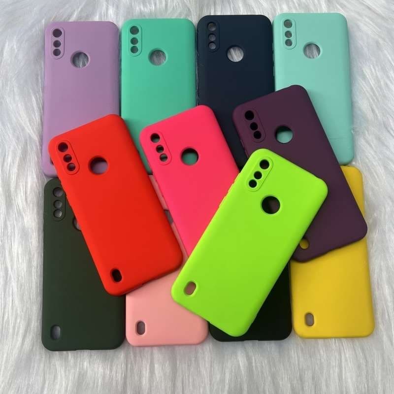 Capa Capinha de Celular - E6S/E6I - Motorola Silicone Aveludado Capinha Case