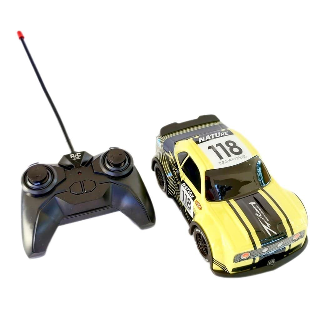 24320 - Carrinho com Controle Remoto 1/24 Zippy (Amarelo/Preto)