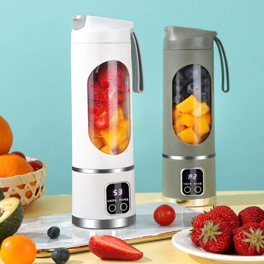 Liquidificador Portátil Recarregável Rápido e Potente 8 Lâminas para Sucos e Smoothies CASA BEAUTY
