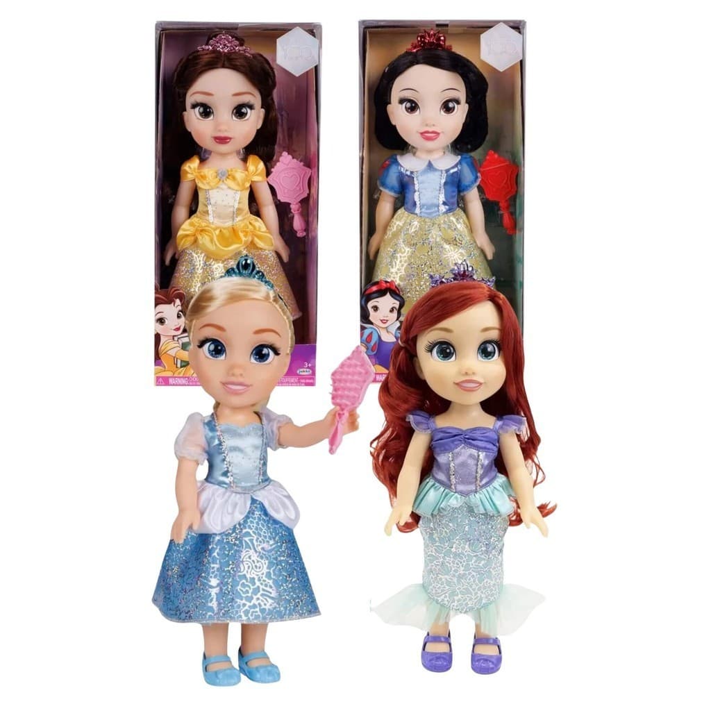 Princesas Disney 1x Boneca Articulada 38cm - Multikids