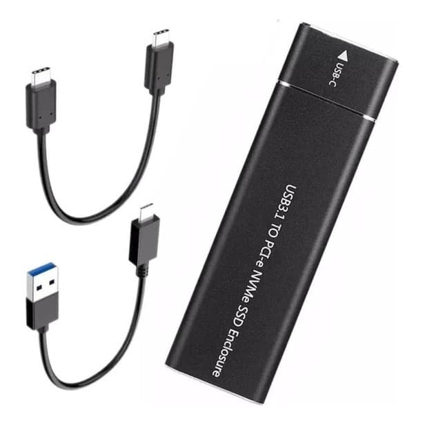 Case Externo Para Ssd Nvme 10gbps Usb-c Type C
