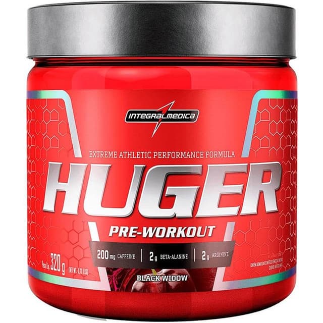 Pre treino Integralmédica huger 320g (todos os sabores)