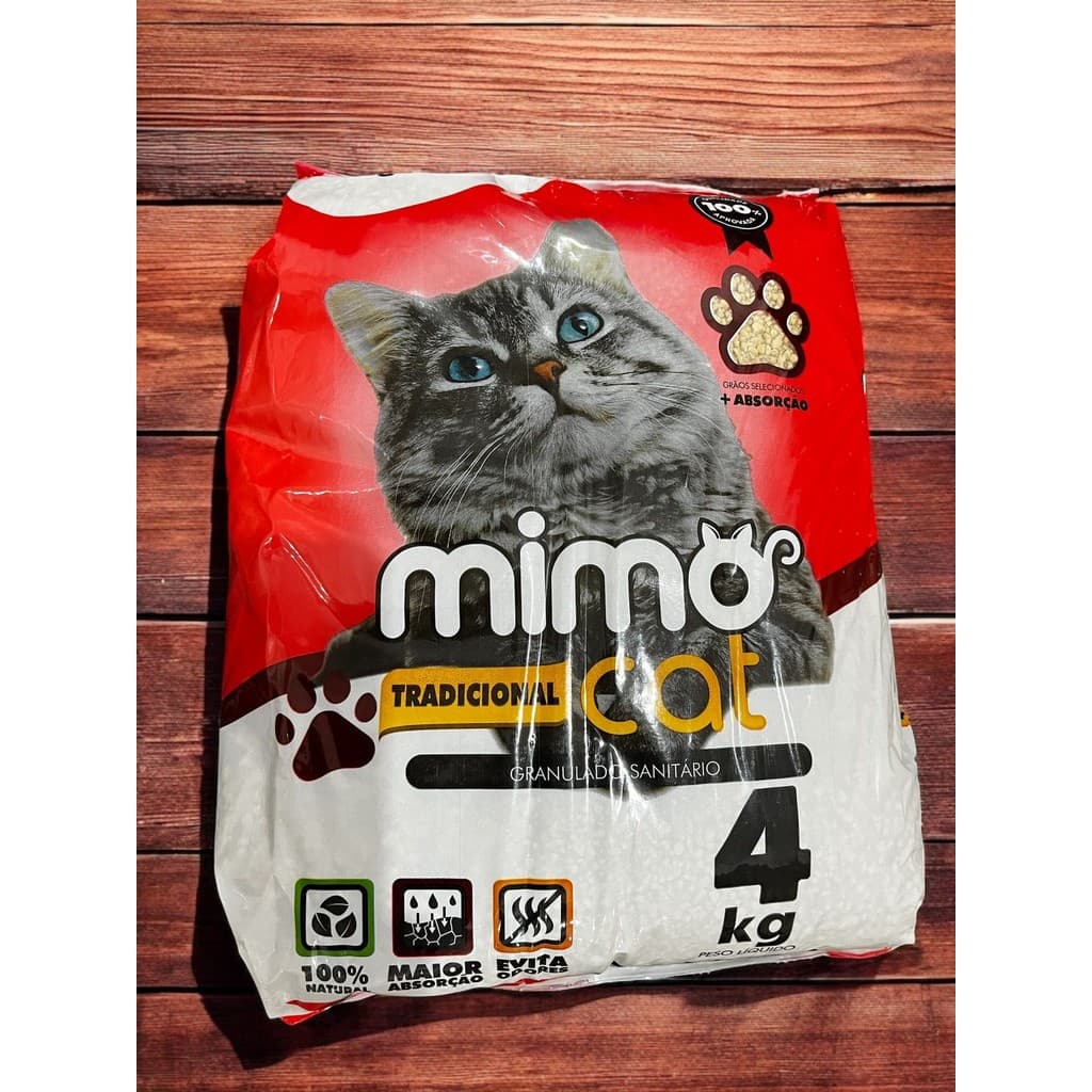 Kit 1 a 5 Pacotes de Areia Sanitária Antiodor Tira Cheiro MimoCat/El Gaton/El Gato/El Gato Premium Tradicional 100% Natural