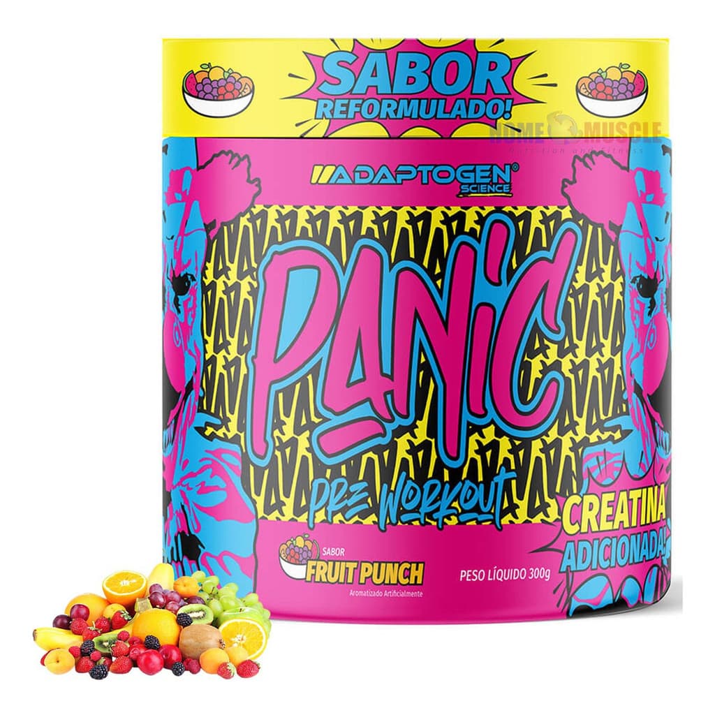 PANIC PRE-TREINO 300G PONCHE DE FRUTAS ADAPTOGEN