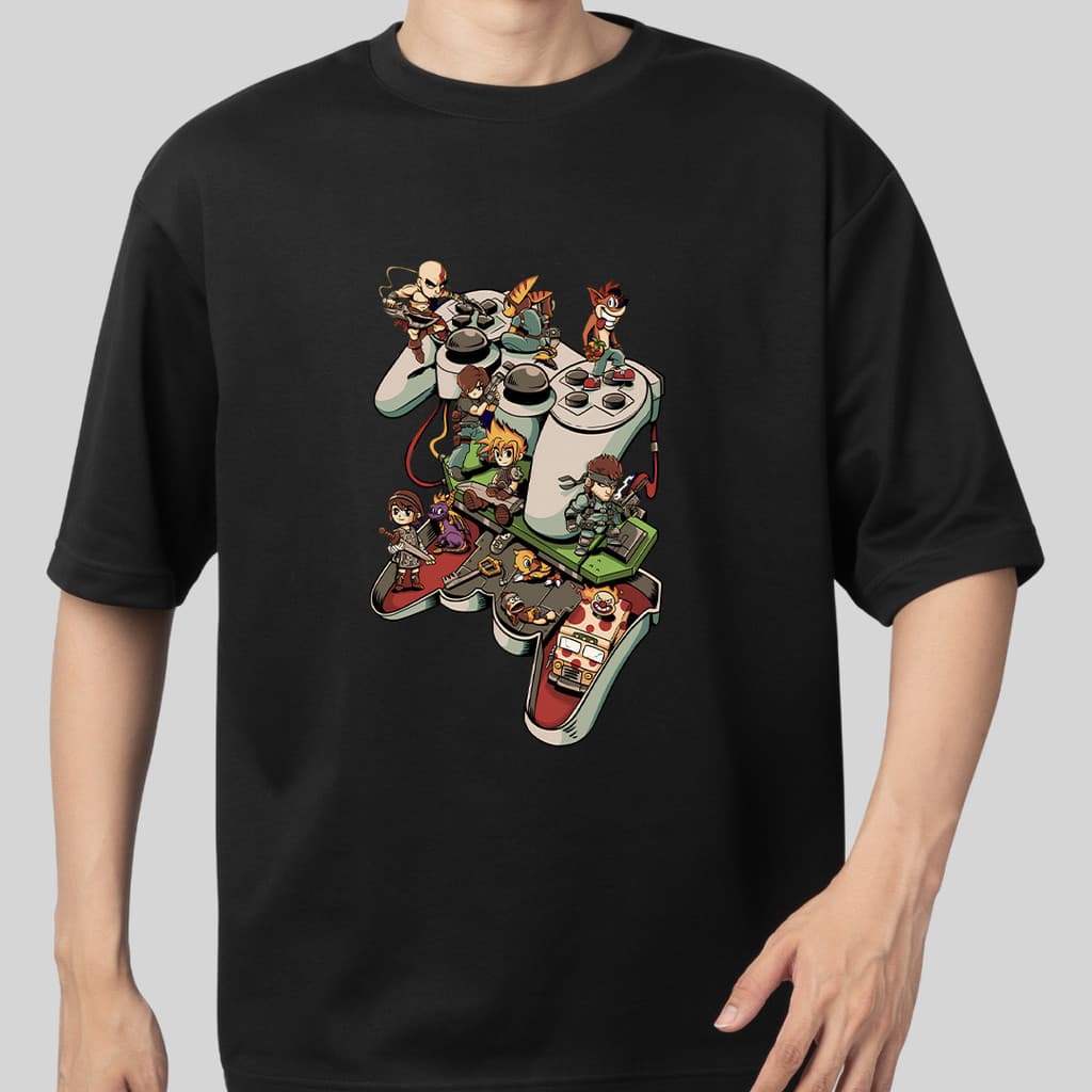 Camiseta Controles Estampada Geek Videogame Unissex 100% Algodão Top Premium Lançamento Varias Cores!!
