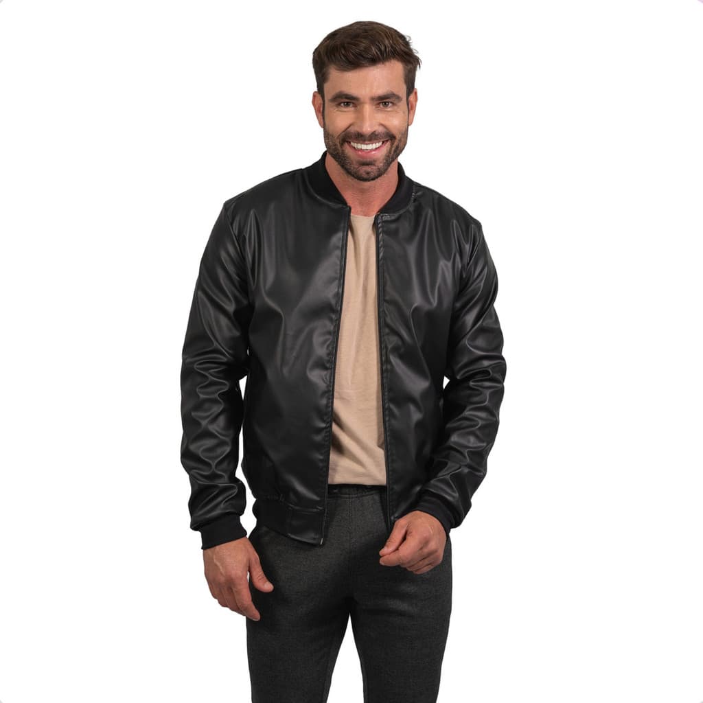 Jaqueta Masculina Courino Impermeável Motoqueiro Inverno Frio Envio Rápido