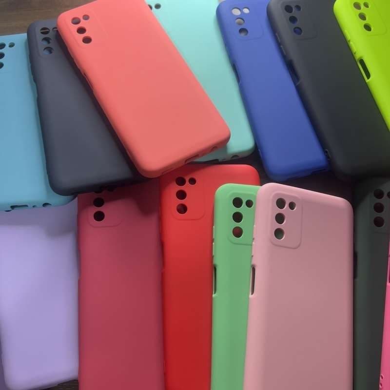 Capa Capinha de Celular - A03S - Samsung Silicone Aveludado Capinha Case