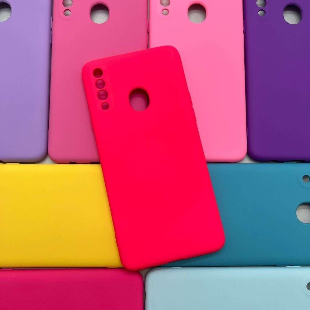 Capa Capinha de Celular - A20S - Samsung Silicone Aveludado Capinha Case
