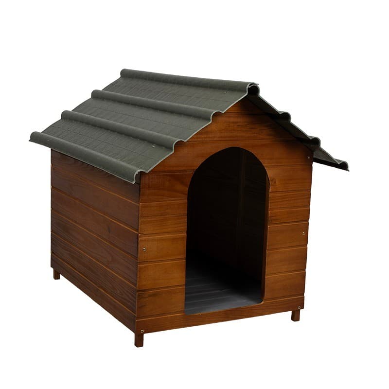 Casa Casinha De Cachorro com Telhado Ecológico Gigante N6 Cor Cerejeira