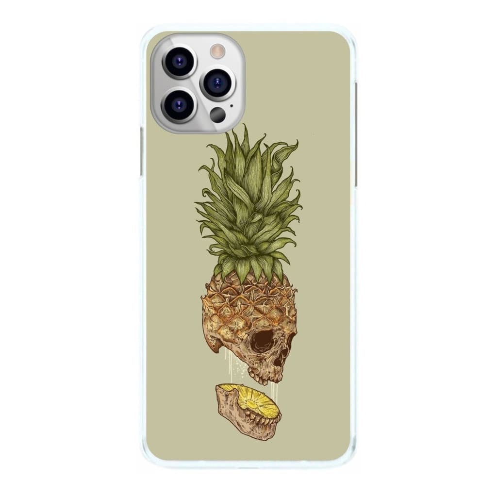 Capinha Abacaxi Caveira Capa de Celular