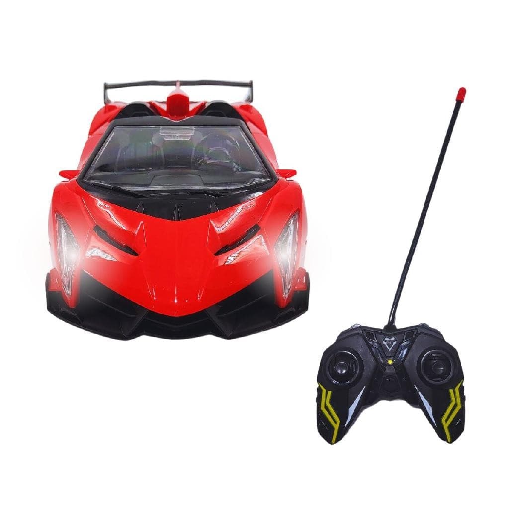 Carrinho de Controle Remoto Carro Esportivo Lamborghini Vermelha