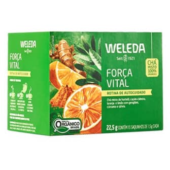 Cha Força Vital Organico 15 Saches X 1,5G - Weleda