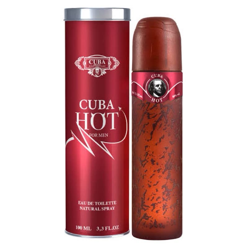 Perfume Cuba Hot Masculino 100ml Original (Importado)
