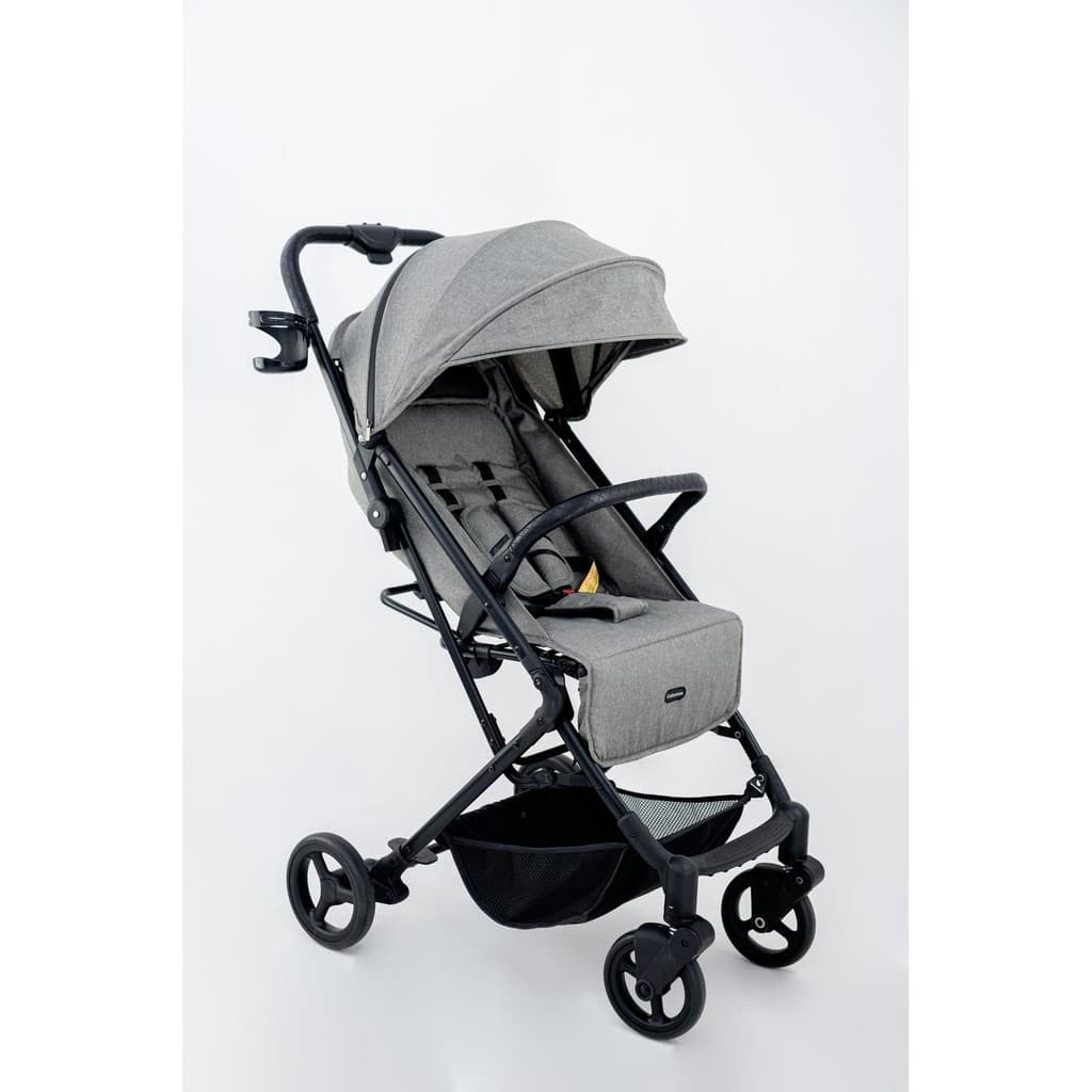 Carrinho De Bebê Kira Cinza - Galzerano Reclinável Até 15Kg