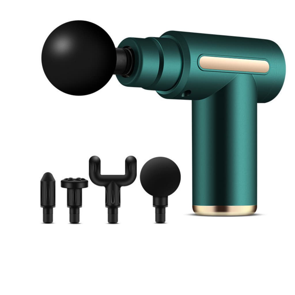 Massageador Elétrico Pistola c/ LED Alta Frequência Profissional Muscular alivio da tensão muscular