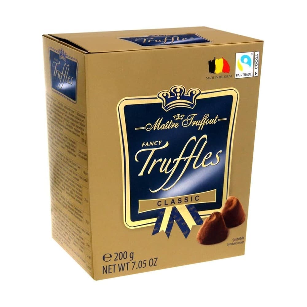 Trufas ao Leite Maitre Truffout Importado 200g