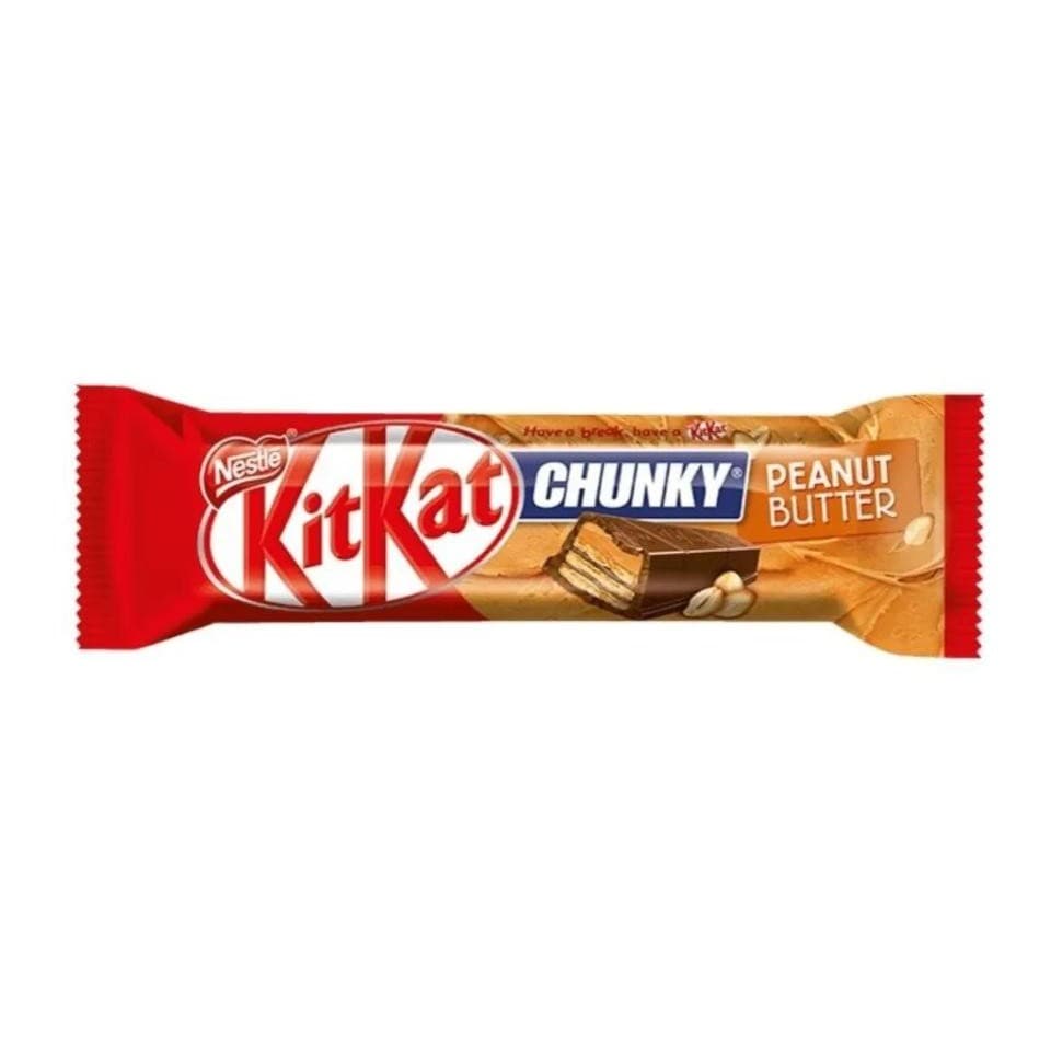 Kit Kat Chunky Peanut Butter Amendoim 42g - Importado