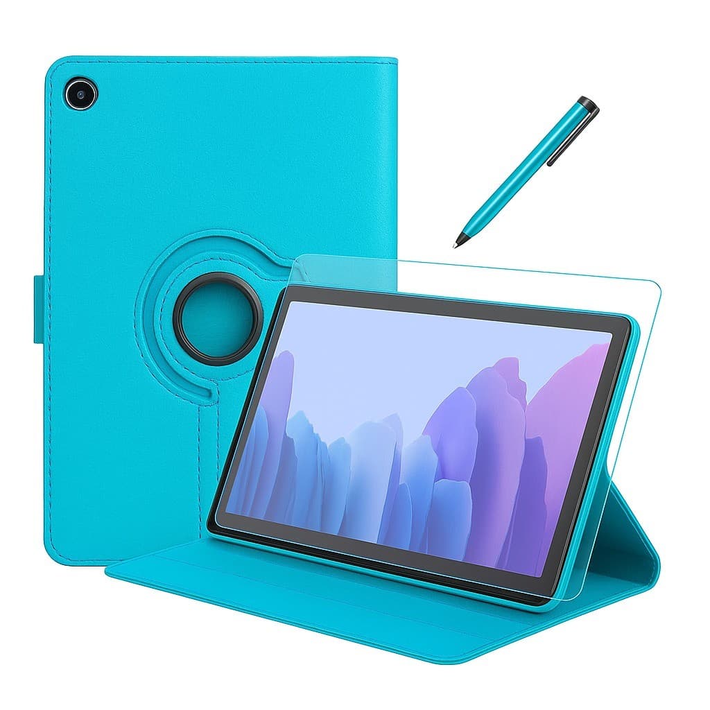 Kit Capa Giratória Samsung Galaxy A9  8.7 + Película + Caneta Touch de Brinde Envio Imediato