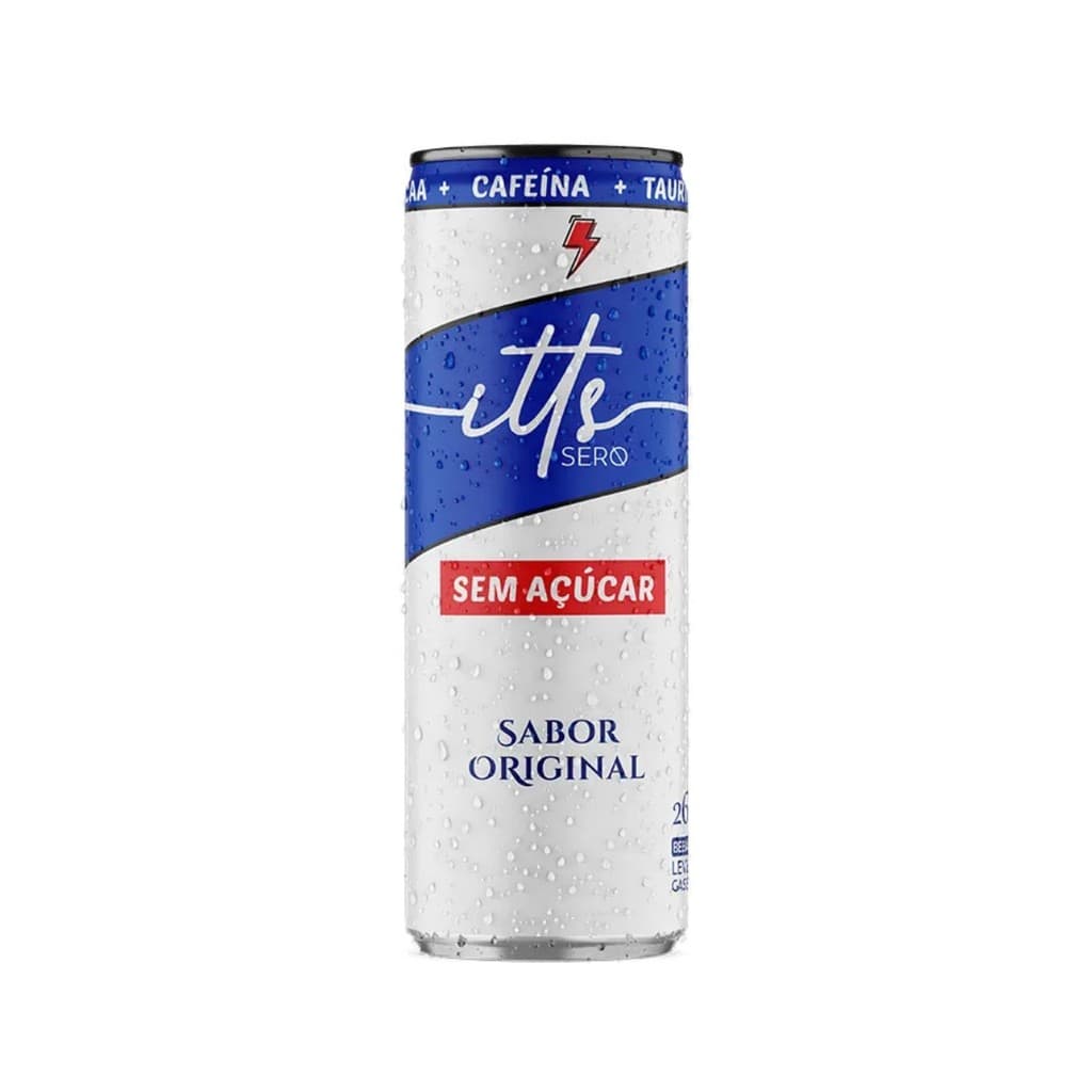 Energético Itts Sero 269 Ml Zero Açucar Com BCAA Unidade