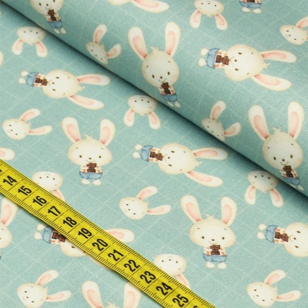 Tecido Estampado Para Patchwork - Páscoa DP042 (0,50x1,50)