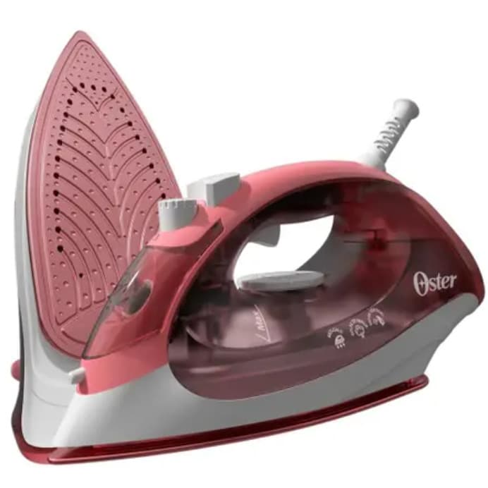 Ferro De Passar A Vapor Oster 1200w Antiaderente Aeroceramic Luxx Red