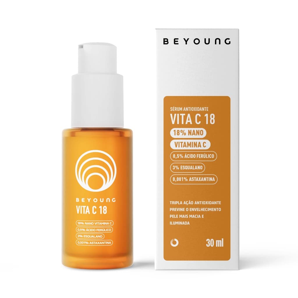 Beyoung Vita C 18% De Nano Vitamina C 3% Esqualano Sérum 30ml