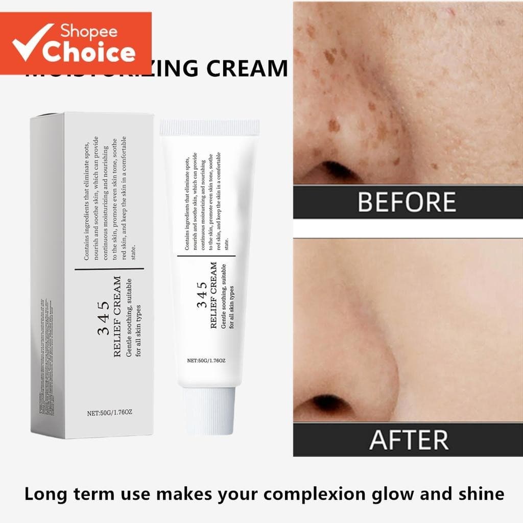 345 Creme De Alívio Suave Cuidados Faciais Hidratante Anti-Amarelecimento Cametyph