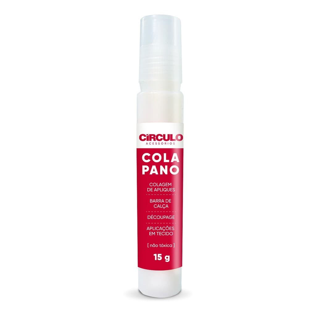 Cola de Pano Tecido 15g Círculo Perfeita para Costura Artesanato Fixação Tecidos Projetos Patchwork