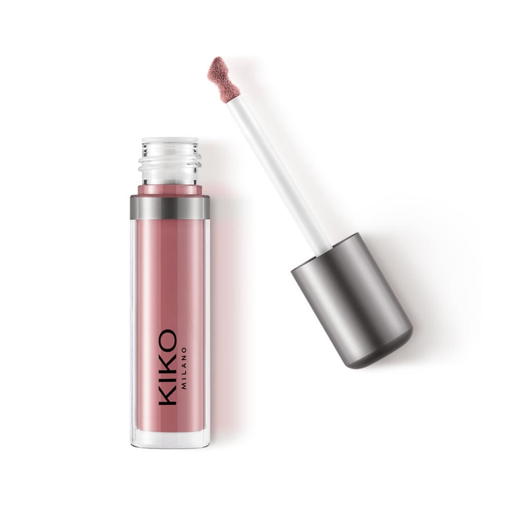 Batom Líquido Matte Kiko Milano Lasting Matte Veil Cor 07 Malva Quente Longa Duração Não Transfere Original