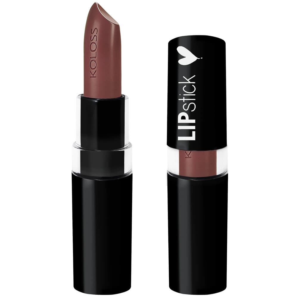 KOLOSS BATOM LIPSTICK 183 - GANACHE - CREMOSO HIDRATANTE LONGA DURAÇAO E ALTA COBERTURA