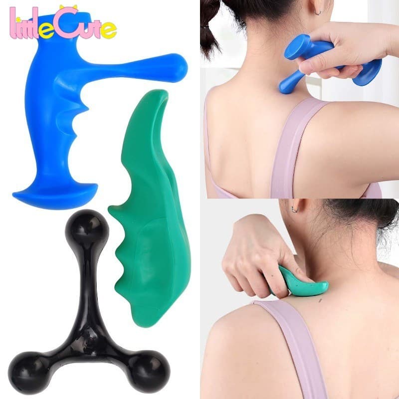 Massageador Em Forma De T-Bastão De Relaxamento Muscular Corporal-Suprimentos De Saúde-Massageadores De Polegar E Ponto 