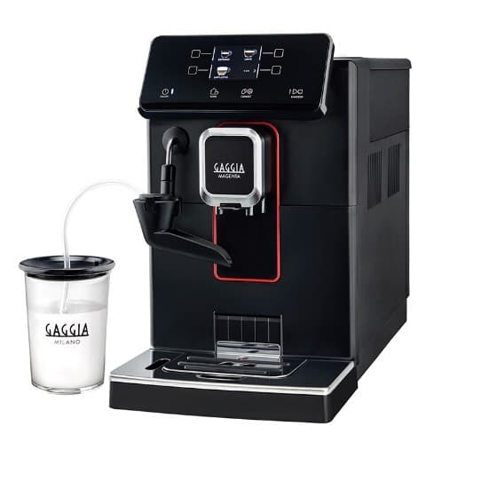 Cafeteira Maquina Gaggia Expresso Italiana Automática Magenta Milk com Moedor