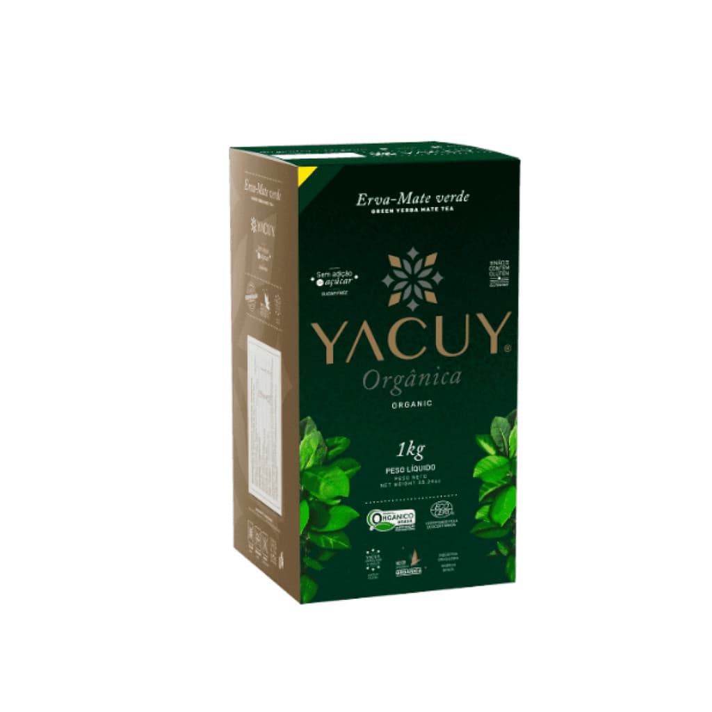 Erva Mate Yacuy Orgânica a vácuo 1 kg