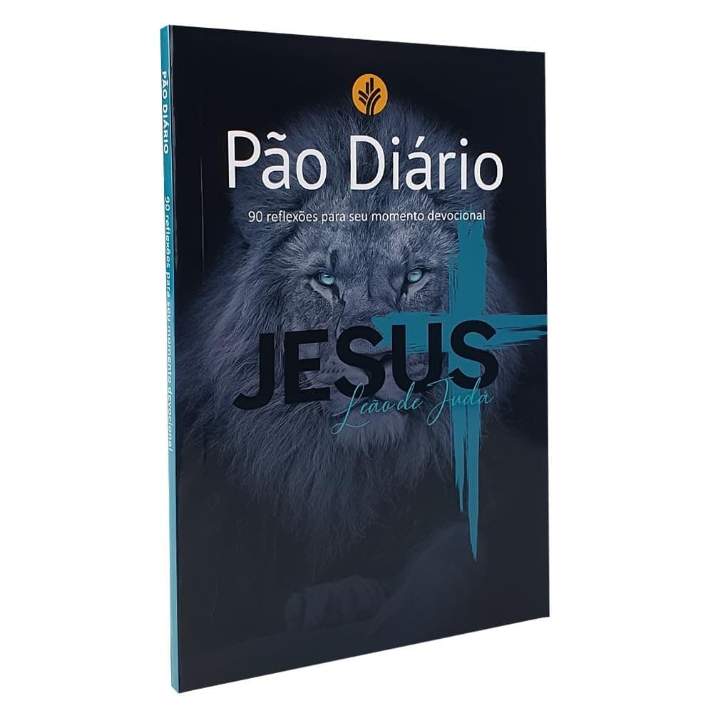 Devocional Pão Diário | 90 reflexões | Capa Leão de Judá