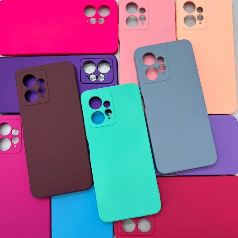 Capa Capinha de Celular - Redmi Note 12 4G  - Xiaomi Silicone Aveludado Capinha Case