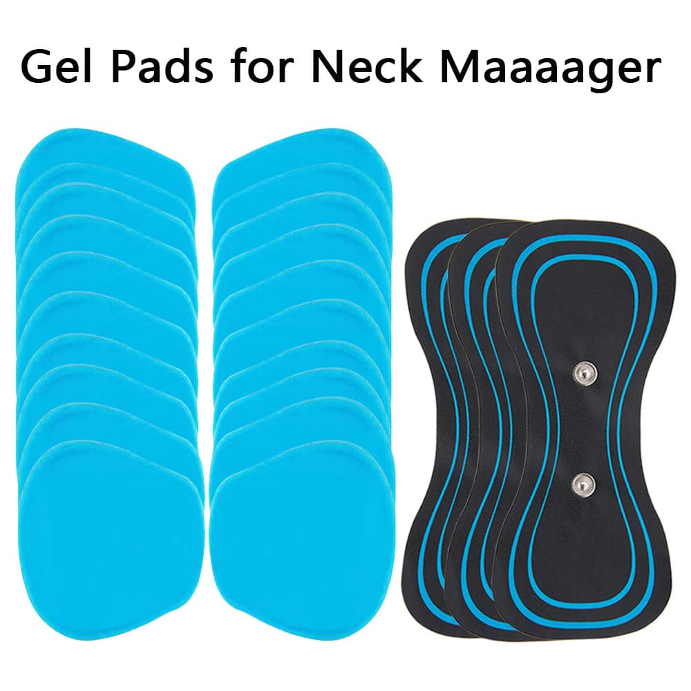 Almofadas De Gel Para EMS Pescoço Massageador Trainer Hip Exercitador Substituição Corpo Remendo Estimulador Muscular Ad