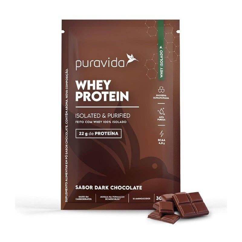 Whey Protein Isolated Puravida Chocolate 30g