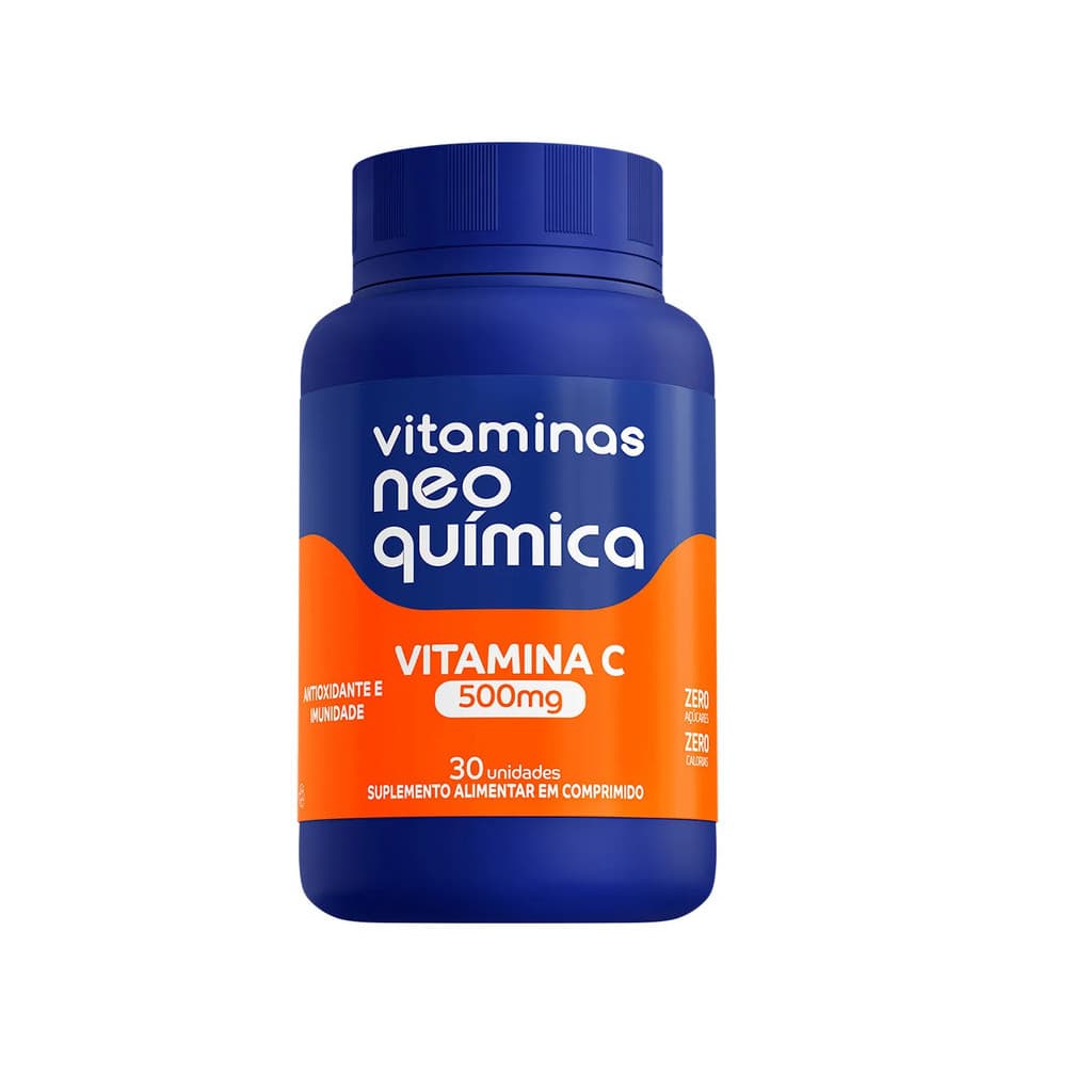 Vitamina C 500mg 30 Cápsulas - Neo Química