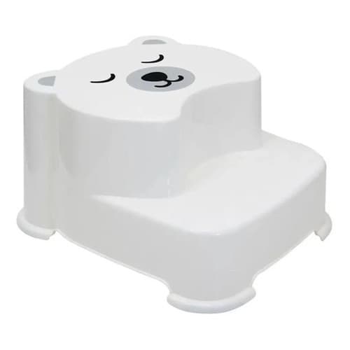 Banquinho para Banheiro Infantil Degrau Escada Ursinho - Buba
